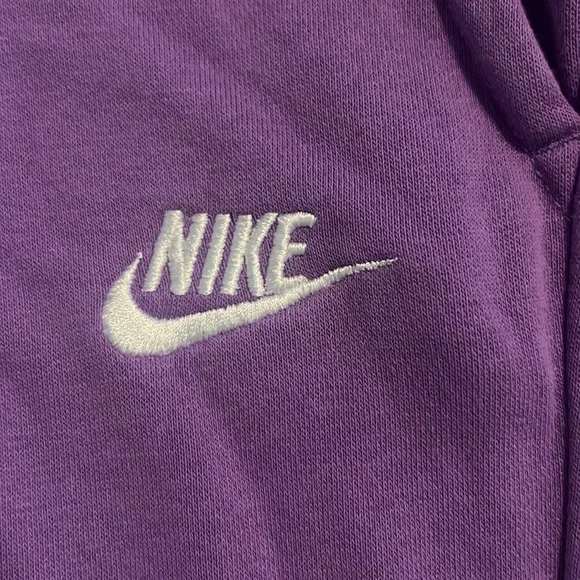 Nike Kids Vibrant Purple Sweatpants - Picture 2 of 3